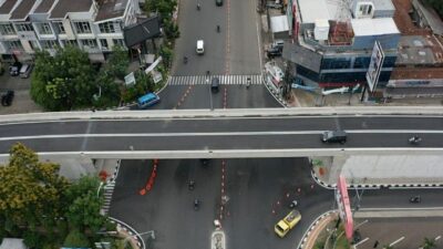 Uji Coba Fly Over Jalan Jakarta-Supratman Hari Pertama Berjalan Lancar, Berikut Skemanya