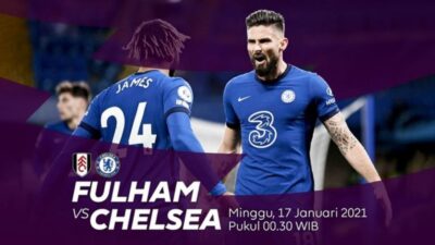 Link Live Streaming Fulham vs Chelsea, Siaran Liga Inggris di TV Online