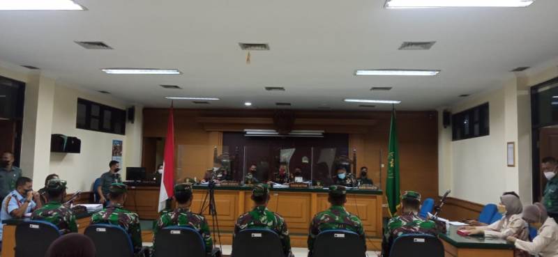 Enam Oknum Prajurit TNI AL Divonis 9-13 Tahun Penjara