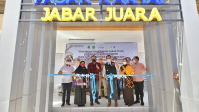 Pasar Lembursitu Sukabumi Diresmikan, Ridwan Kamil: Dulu Kumuh Sekarang Bersih