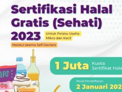 BPJPH Kemenag Kembali Buka 1 Juta Kuota Sertifikasi Halal Gratis di 2023, Simak Syaratnya!