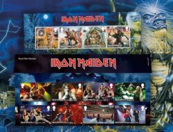 Perusahaan Pos di Inggris akan Rilis Prangko Edisi Khusus Iron Maiden