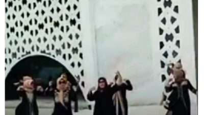 Viral, Video Diduga Ibu-ibu Joget di Masjid Raya Al Jabar, Netizen: Astgafriullahaladzim