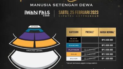 Iwan Fals akan Gelar Konser Solo pada 25 Februari 2023, Berikut Harga Tiketnya