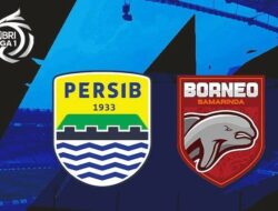 Babak Pertama, Persib Unggul 1-0 Atas Borneo FC