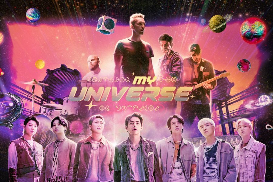 Single kolaborasi BTS dan Coldplay My Universe