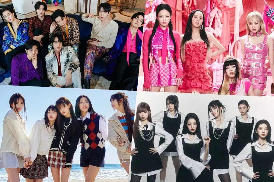Daftar 30 Peringkat Reputasi Grup K-Pop April 2023