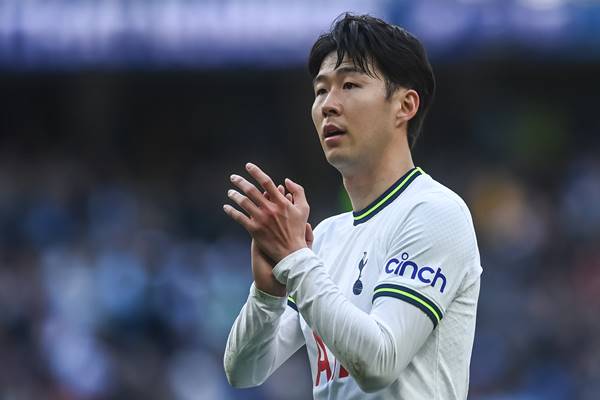 Penyerang asal Korea Selatan Son Heung-min dari Tottenham Hotspur