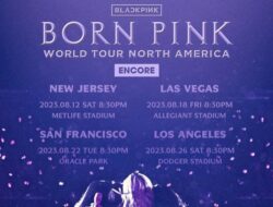 BLACKPINK akan Gelar Konser Tur BORN PINK di Amerika Serikat pada Agustus 2023