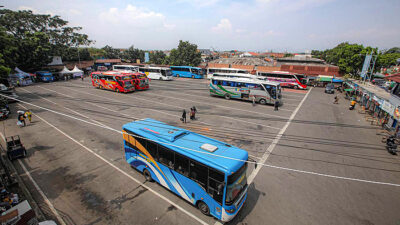 Lebih dari 10 Ribu Pemudik Sudah Kembali ke Kota Bandung via Terminal Cicaheum