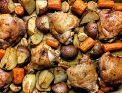 Ide Masakan Lebaran: Resep Ayam Bakar Teflon, Sajian Lengkap Bersama Kelurga