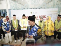 Lepas Jemaah Haji Kloter Pertama di Kertajati, Ridwan Kamil Singgung Pertumbuhan Ekonomi di Jabar