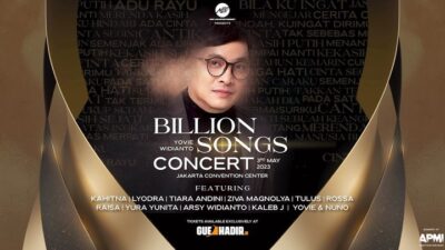 Siapkan Lirik, Ini 14 Lagu Hits yang akan Dibawakan dalam Konser Yovie Widianto: Billion Song Confest di Jakarta