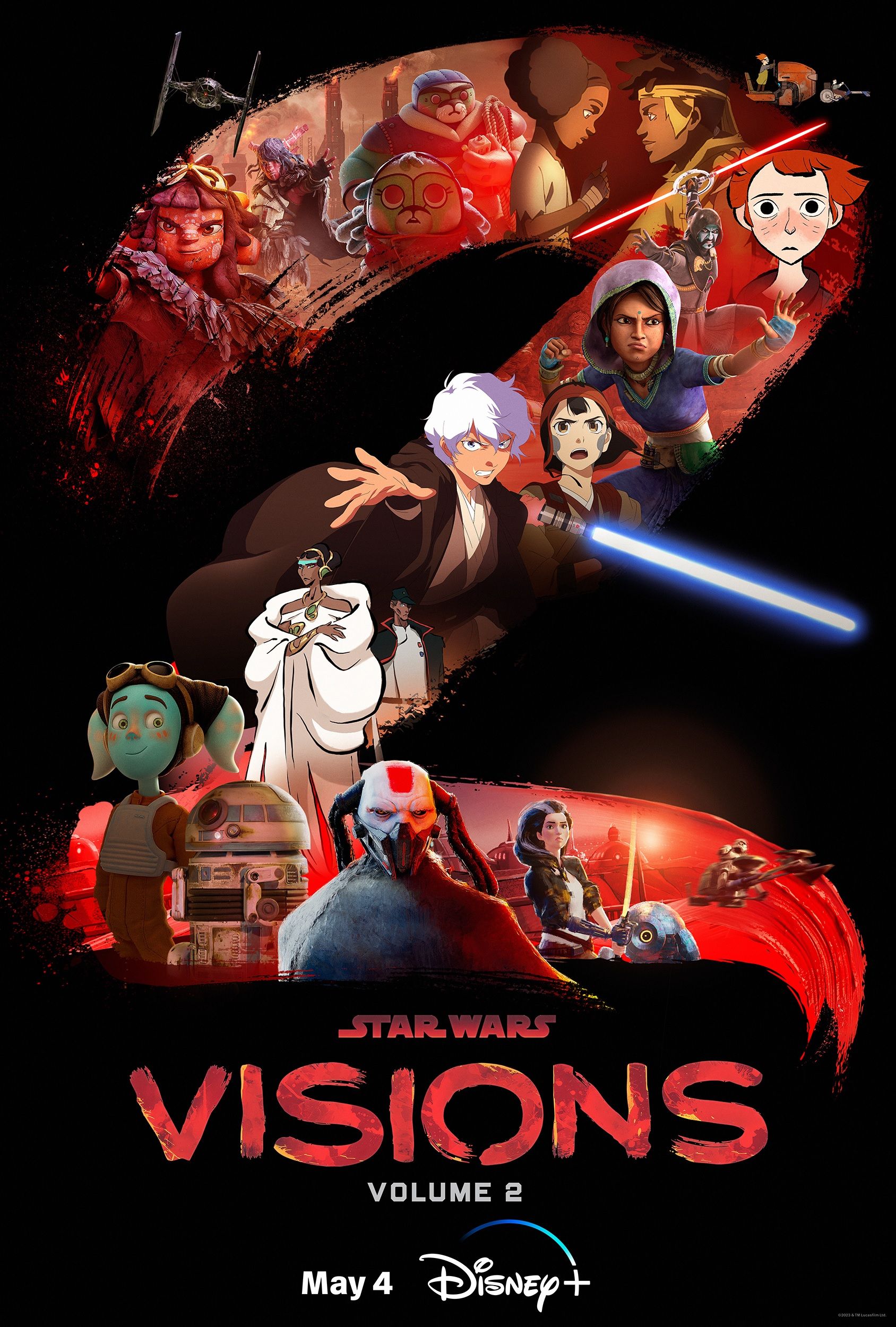 5 Karakter Terkuat di Star Wars : Visions 2023