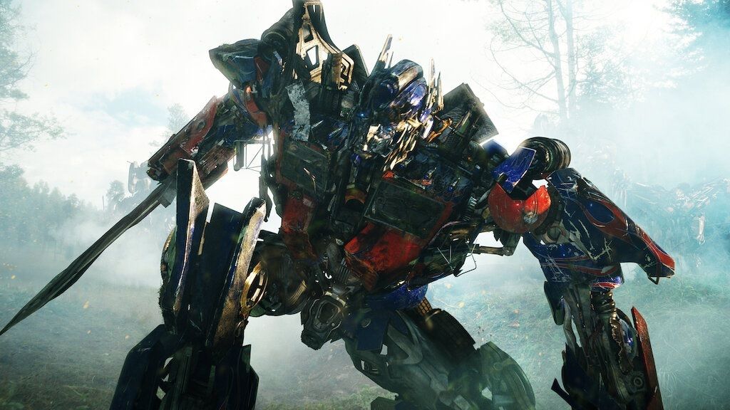 Tampilan Optimus Prime dalam film Transformers: Revenge of the Fallen