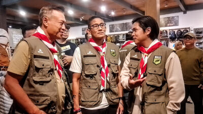 Kunjungi Store di Bandung, Sandiaga Uno Sebut Eiger Menjadi Tonggak Sejarah
