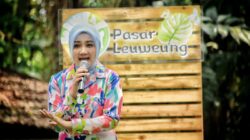 Ramaikan Pasar Leuweung, Atalia Ridwan Kamil Turut Promosikan Teh dan Kopi Jabar