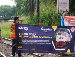 Kecepatan KA Ditambah per 1 Juni, Daop 2 Bandung Imbau Masyarakat Lebih Berhati-hati