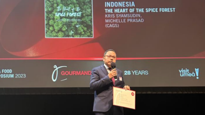 2 Buku Grastomi Indonesia Sabet Juara di Ajang Gourmand World Cookbook Awards 2023