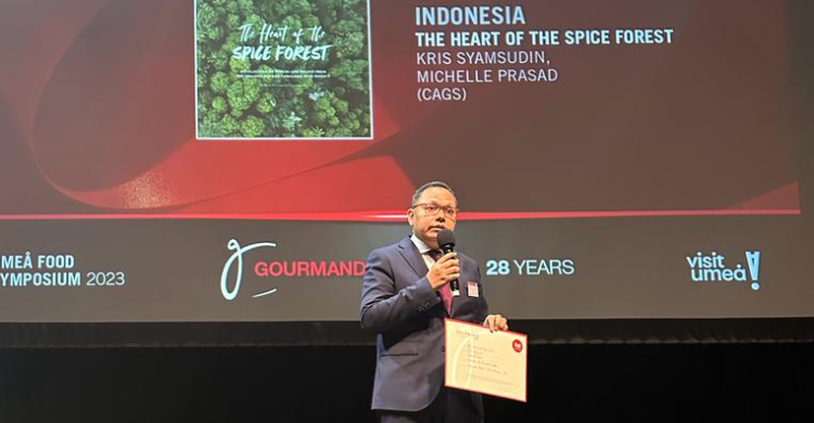 2 Buku Grastomi Indonesia Sabet Juara di Ajang Gourmand World Cookbook Awards 2023