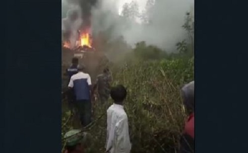 Penjelasan TNI AD Soal Helikopter Jatuh Hingga Terbakar di Ciwidey dan Kondisi Korban