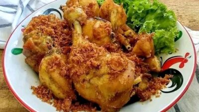 Resep Ayam Goreng Serundeng yang Lezat, Cocok untuk Hidangan Makan Keluarga