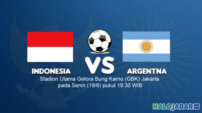 Jadwal Kick-off dan Link Live Streaming Pertandingan Indonesia vs Argentina Malam Ini
