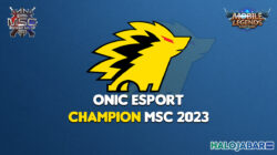 onic esport champion MSC 2023