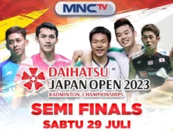 Jadwal Program MNCTV Hari Ini Sabtu 29 Juli 2023: Semifinal Japan Open 2023, Upin Ipin Bermula, Family 100 dan Take Me Out Indonesia