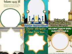 MUDAH DIPASANG, Kumpulan Twibbon Tahun Baru Islam 1 Muharram 1445 Hijriah untuk Facebook, Instagram, Twitter dan Status WA