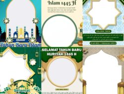 GRATIS, Kumpulan Link Twibbon Tahun Baru Islam 1 Muharram 1445 Hijriyah Lengkap Cara Pasangnya untuk FB, IG, Twitter dan WA