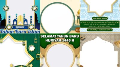 GRATIS, Kumpulan Link Twibbon Tahun Baru Islam 1 Muharram 1445 Hijriyah Lengkap Cara Pasangnya untuk FB, IG, Twitter dan WA