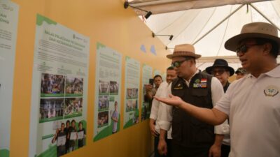 Hadir di Kontes Ternak, Ridwan Kamil Puji Inovasi Teknologi Produksi Pangan di Jawa Barat
