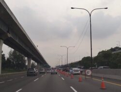 Libur Nataru, Korlantas Terapkan Contraflow di Tol Jakarta-Cikampek