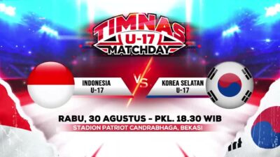 Jadwal Siaran Indosiar Rabu 30 Agustus 2023: Timnas Indonesia U 17 vs Korea Selatan U 17, D’Academy Asia 6, Magic 5