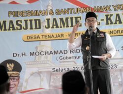 Meski Tidak lagi Menjabat, Ridwan Kamil: Sampai Akhir Hayat Saya Bertekad Tak Berhenti Bangun Masjid