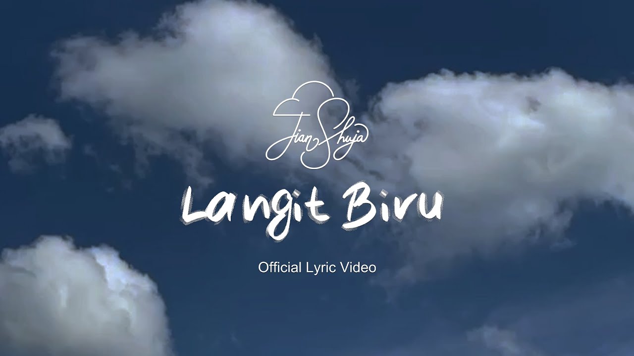 Single perdana Jian Shuja yang berjudul Langit Biru. (YouTube)