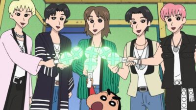 Anime Crayon Shin-chan akan Tampilkan TXT di Episode Spesial