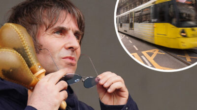 Mantan Vokalis Oasis, Liam Gallagher Jadi Pengisi Suara untuk Kereta Trem di Manchester
