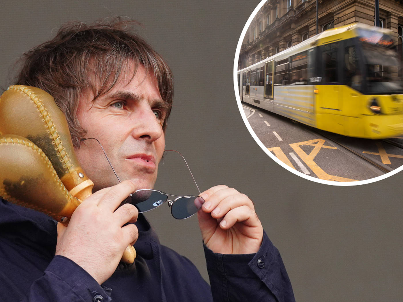 Liam Gallagher Jadi Pengisi Suara untuk Kereta Trem di Manchester