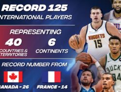 Rekor! NBA Libatkan 15 Pemain Internasional dari 40 Negara di Musim 2023-2024