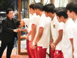 Erick Thohir Berikan Tiga Pesan kepada Skuad Timnas Indonesia, Jelang Piala Dunia U-17