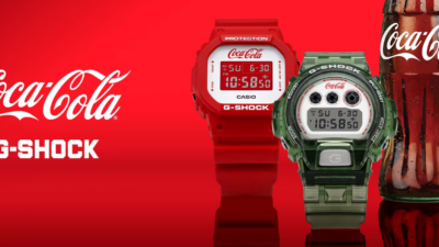 Terbaru! Dua Jam Tangan Unik Diluncurkan Hasil Kolaborasi G-Shock X Coca-Cola