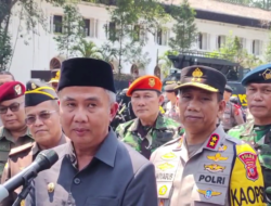 19.475 Anggota Kepolisian Polda Jabar Ikuti Apel Pasukan Antisipasi Pemilu Serentak 2024