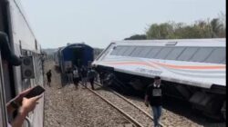Kecelakaan KA Semeru dan KA Argo Wilis Terjadi di Sentolo - Wates, Jalur Selatan Lumpuh