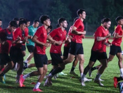 Persiapan Melawan Brunei, Skuad Timnas Indonesia Fokus Latihan Serangan