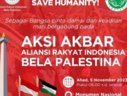 Aksi Bela Palestina 5 Oktober di Monas, MUI: 2 Juta Orang Diprediksi akan Datang