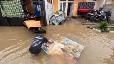 Diguyur Hujan Deras, Ratusan Rumah di Kompleks Bumi Citra Indah 2 KBB Terendam Banjir