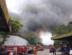 Pabrik Pemintalan Kapas di Bandung Timur Terbakar