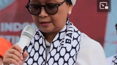 Lirik Puisi ‘Palestina Saudaraku’ yang Dibacakan Menlu Retno Marsudi Saat Aksi Bela Palestina di Monas